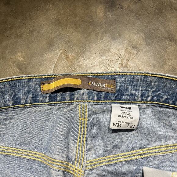 Vintage Y2k Levi's Silver Tab Distressed Carpenter Jeans - Picture 5 of 5